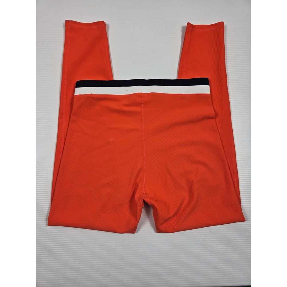 NWT Wilo Contra Leggings & Sports Bra Set Retro Orange/Navy‎